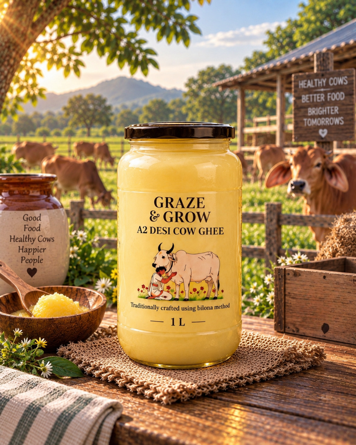A2 Desi Cow Ghee