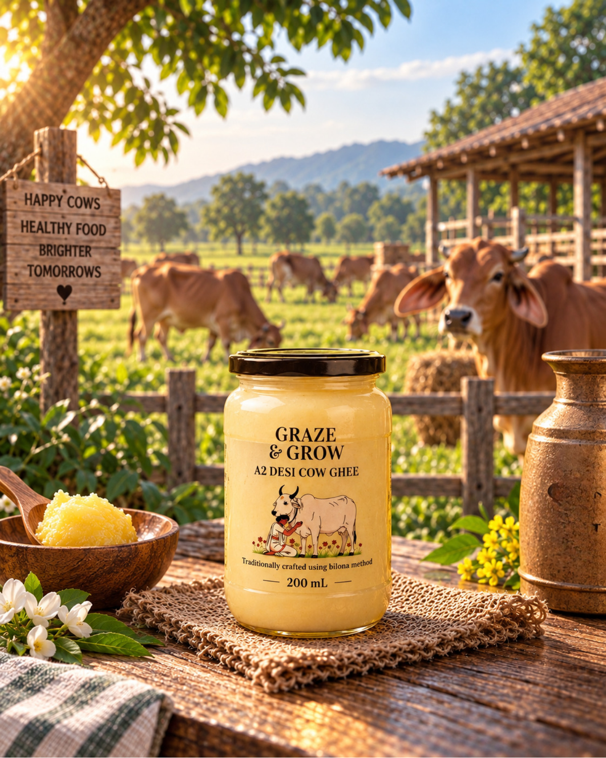 A2 Desi Cow Ghee